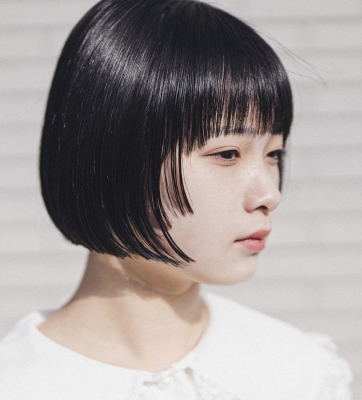 hime cut × bob